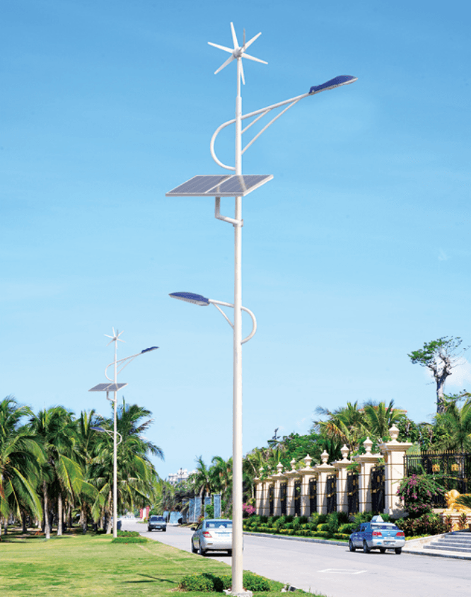 10米風光互補路燈QD-140