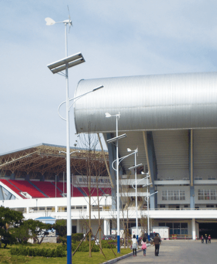 太陽能風光互補路燈QD